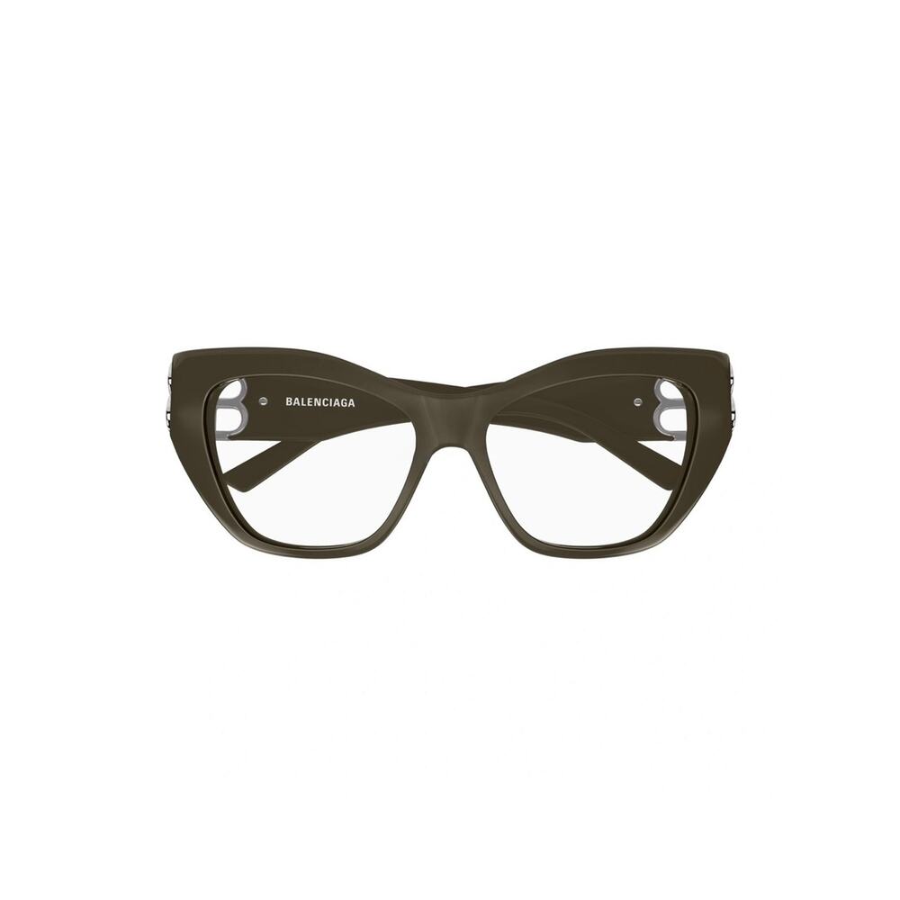 NEW!!! Balenciaga BB0312O 005 Gray Cat-Eye Glasses with Silver BB Logo Authentic - Picture 9 of 11